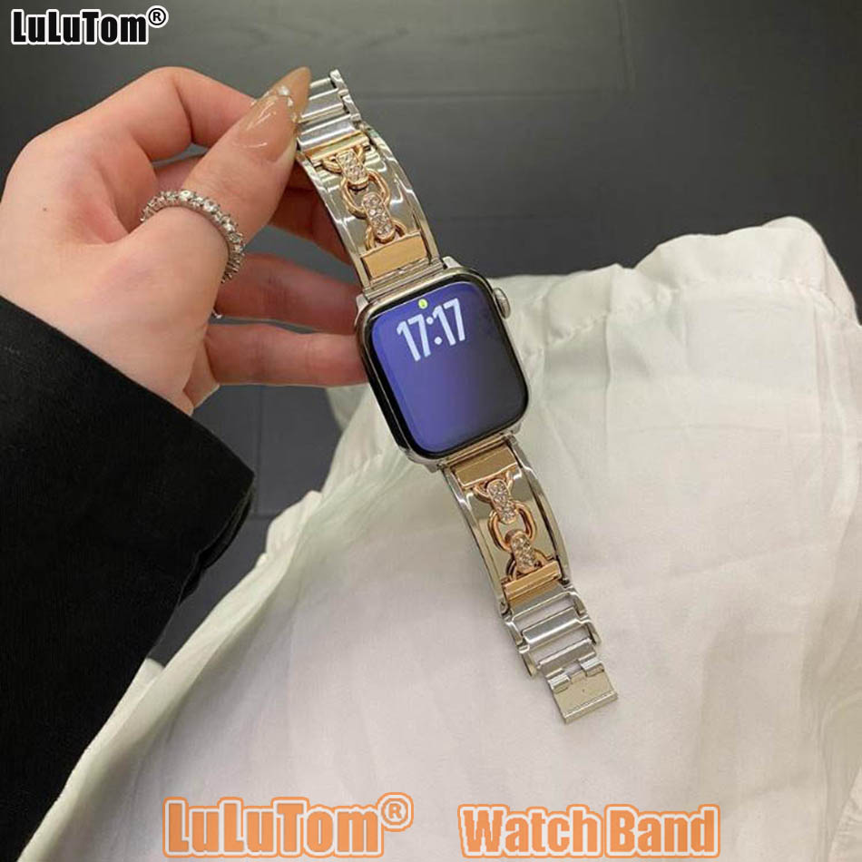 Luxury Watch German - Apple Watch Band Kadınlar için lüks