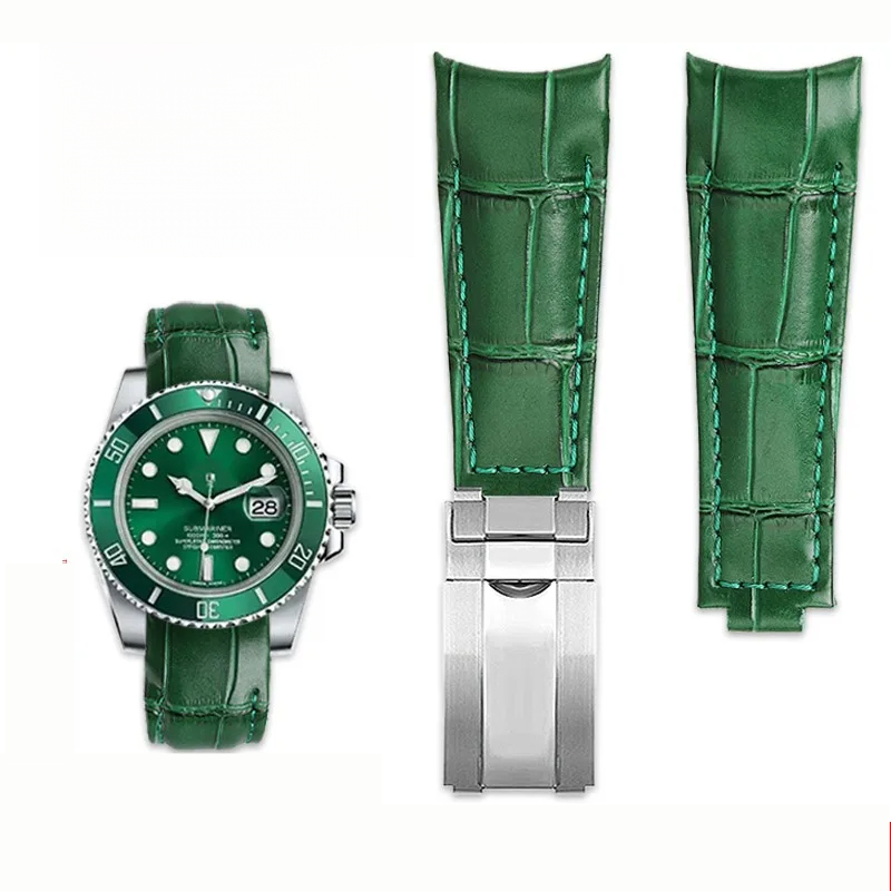 Luxury Watch Class - Orijinal Stil Kavisli uç saat kayışı