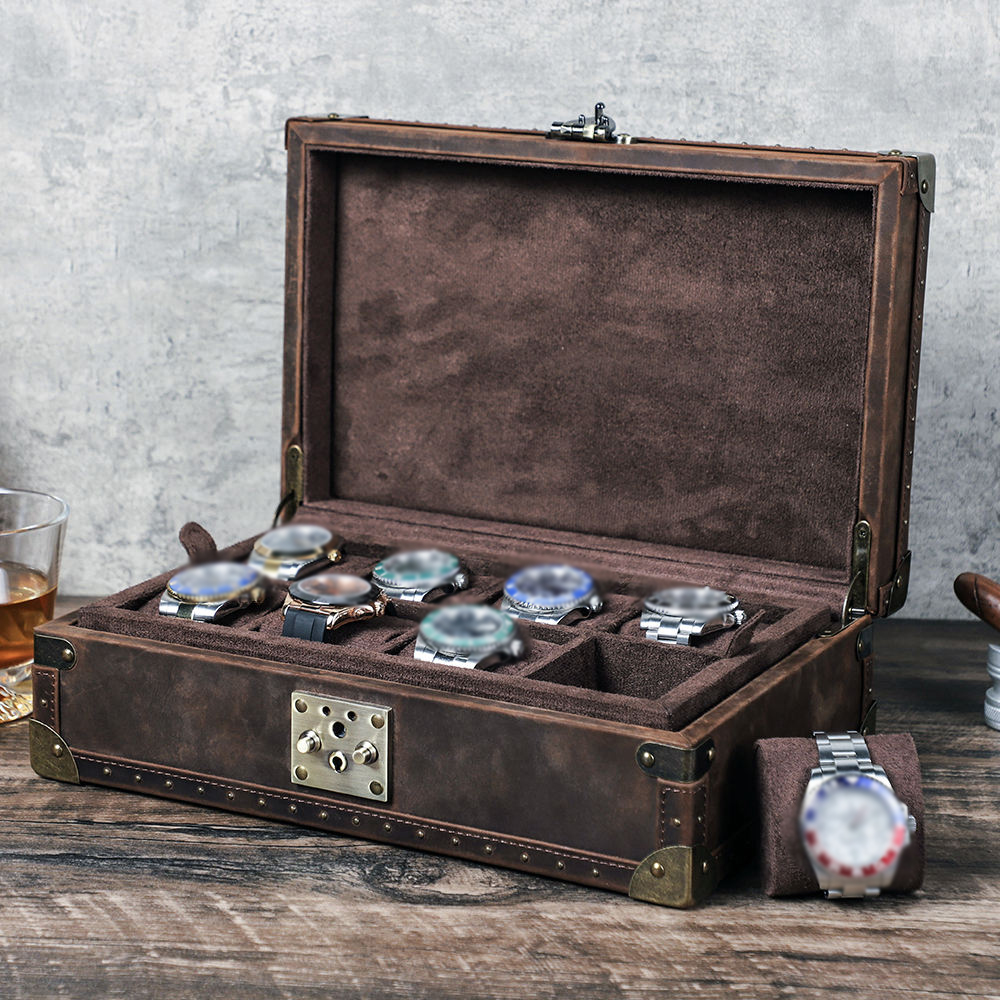 Luxury Watch Case - CONTACT'S FAMILY 8 Deri Özel Saat
