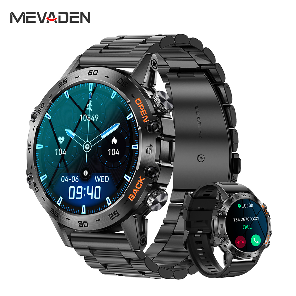 Luxury Watch German - MEVADEN Çelik 1.39 inç Erkekler Lüks