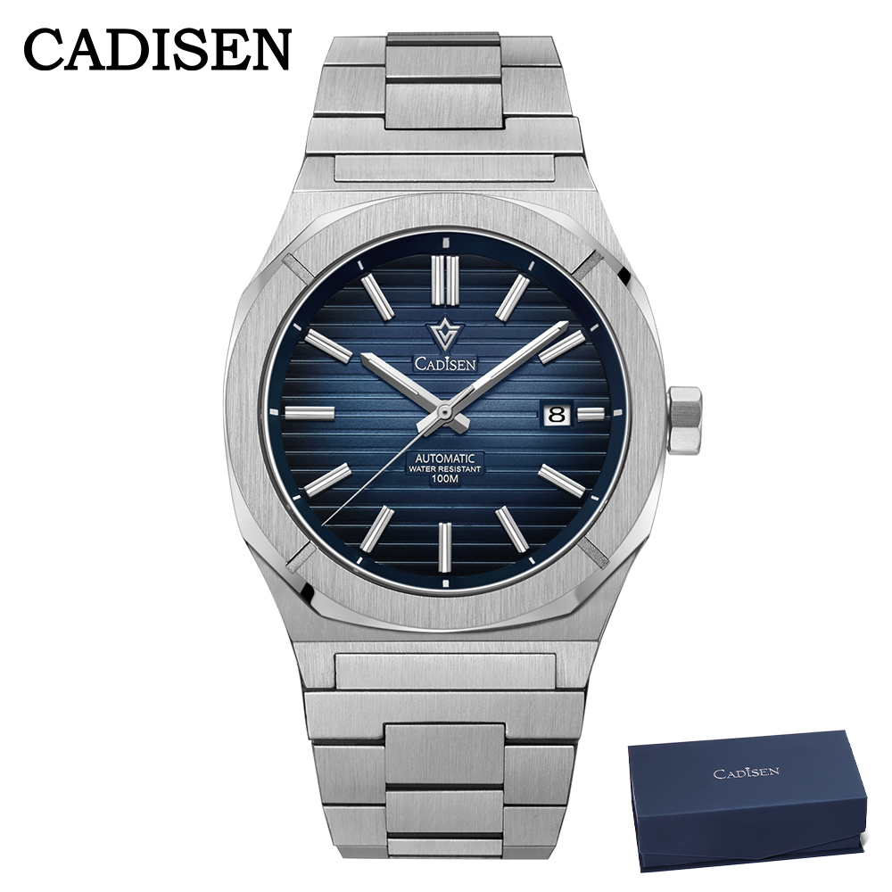 Luxury Watch Case - CADISEN 2026 Dalgıç Saati Safir MIYOTA
