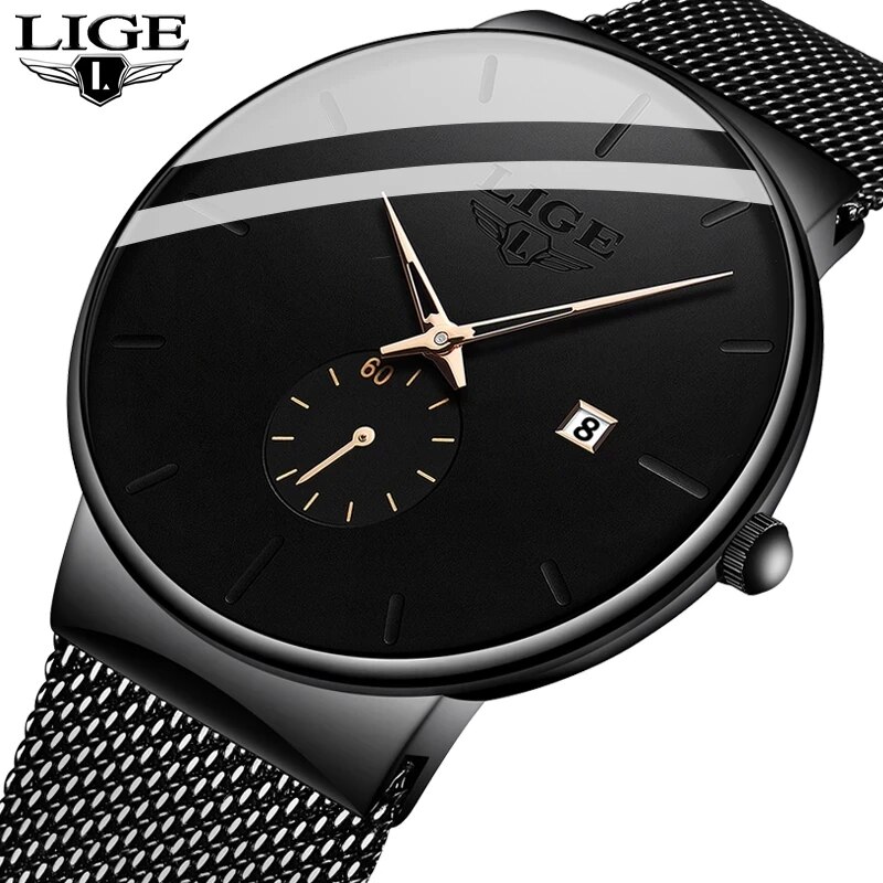 Luxury Watch Magazine - LIGE moda Mens saatler üst marka