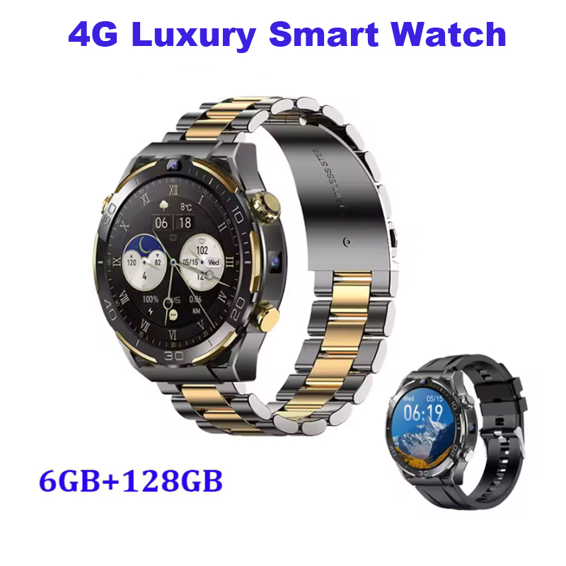 Luxury Watch German - Yeni 4G LTE Akıllı Saat Erkek