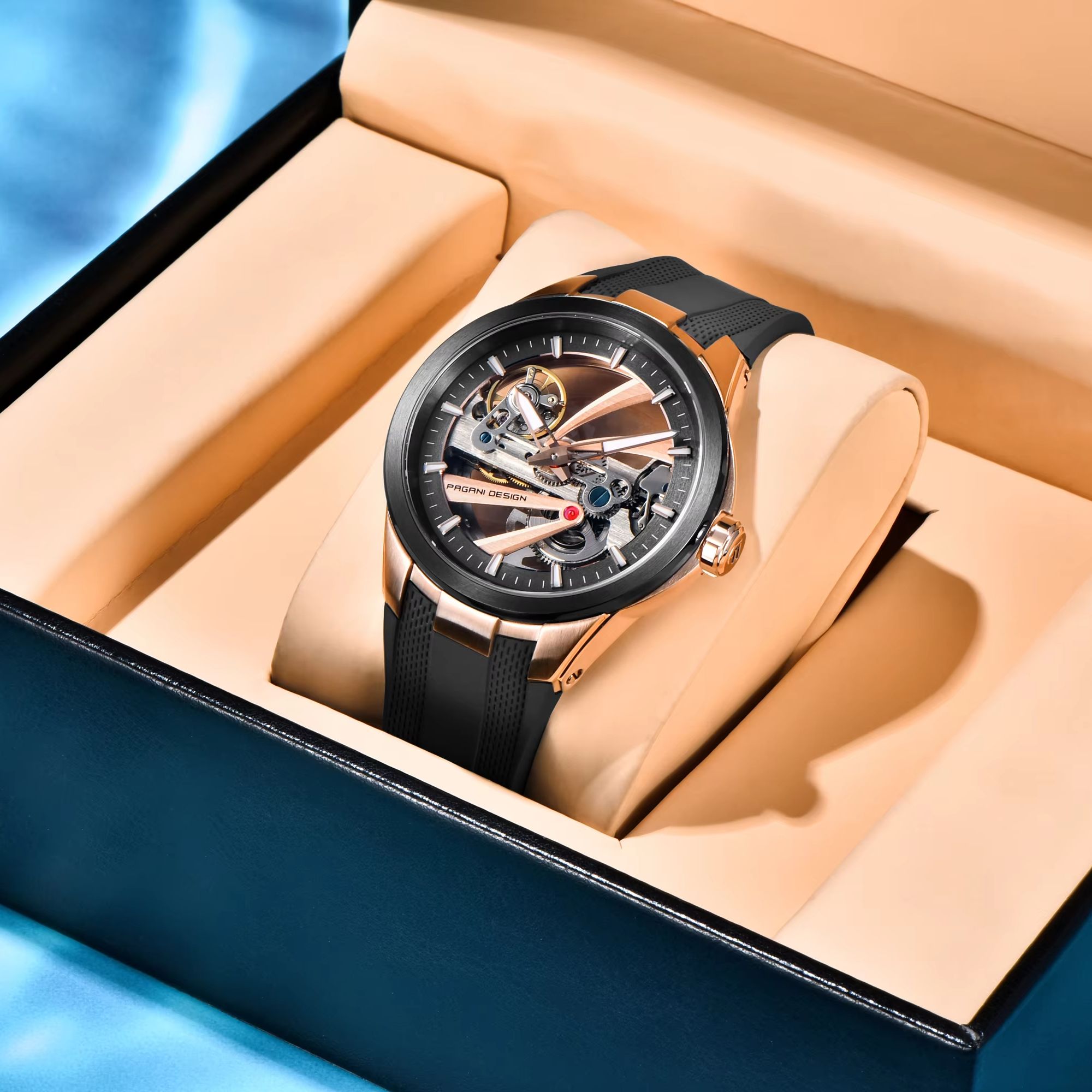 PAGANI DESIGN Olağanüstü Görün - Luxury Watch Gold And Black incelemesi ve fiyatı