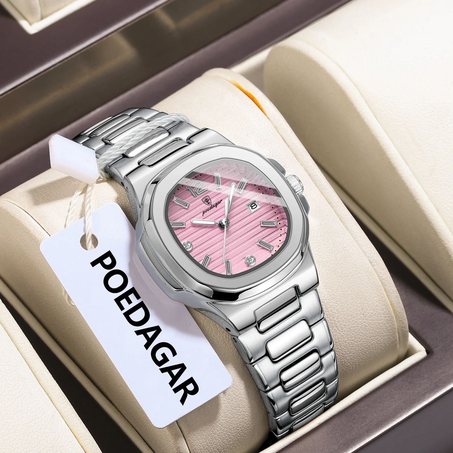 POEDAGAR Kare Moda Kadın Kol S - Luxury Watch For Sale incelemesi ve fiyatı
