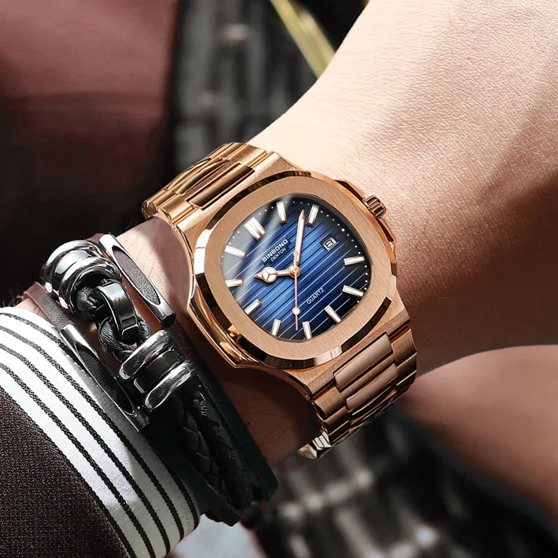 Yeni İsviçre Erkek Günlük Gül  - Luxury Watch German incelemesi ve fiyatı