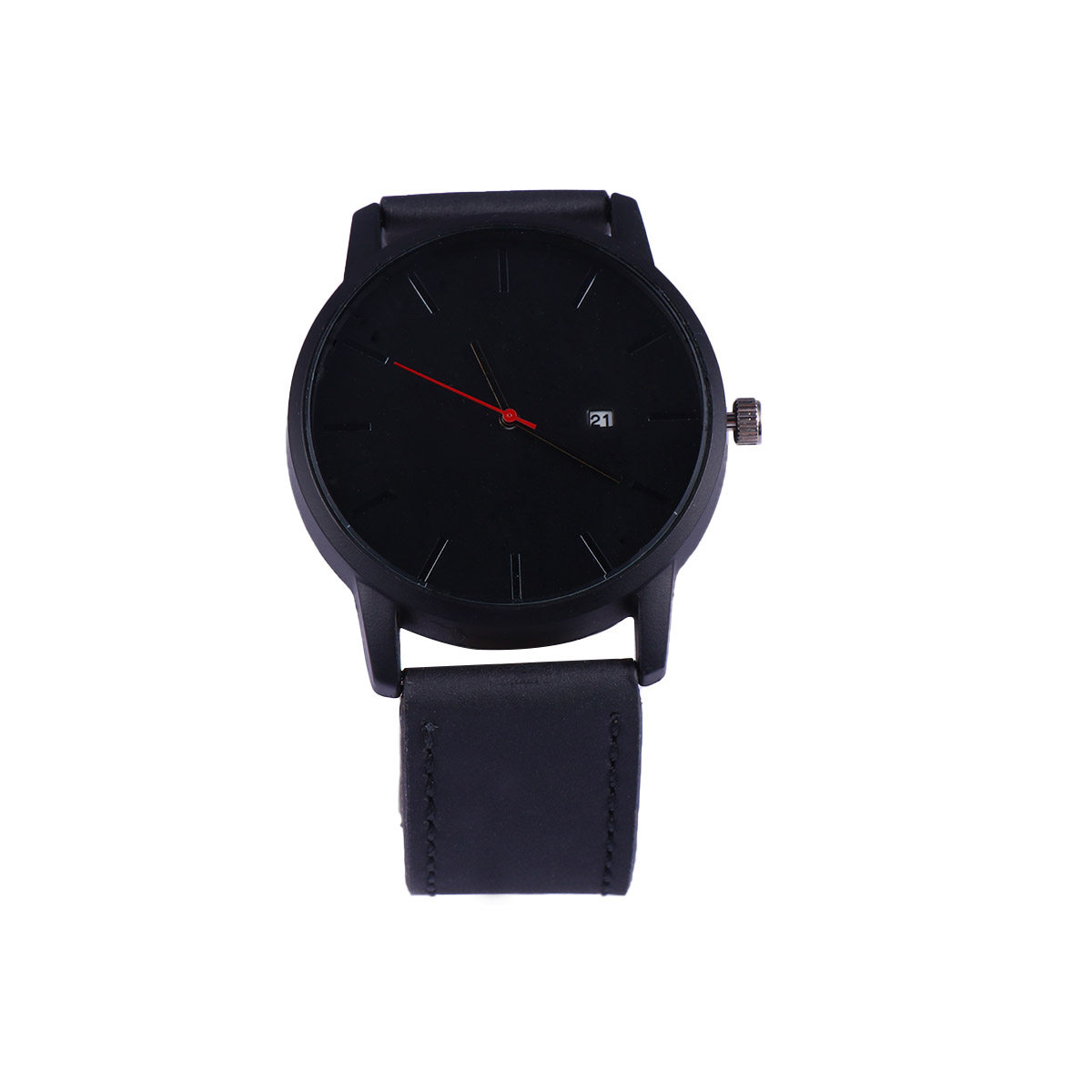 Şık Erkek Kuvars Saati Siyah M - Luxury Watch Gold And Black incelemesi ve fiyatı