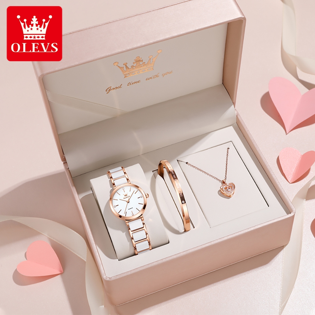 OLEVS Kadın Saati 5877 Lüks Za - Luxury Watch & Jewellery Recensioni incelemesi ve fiyatı