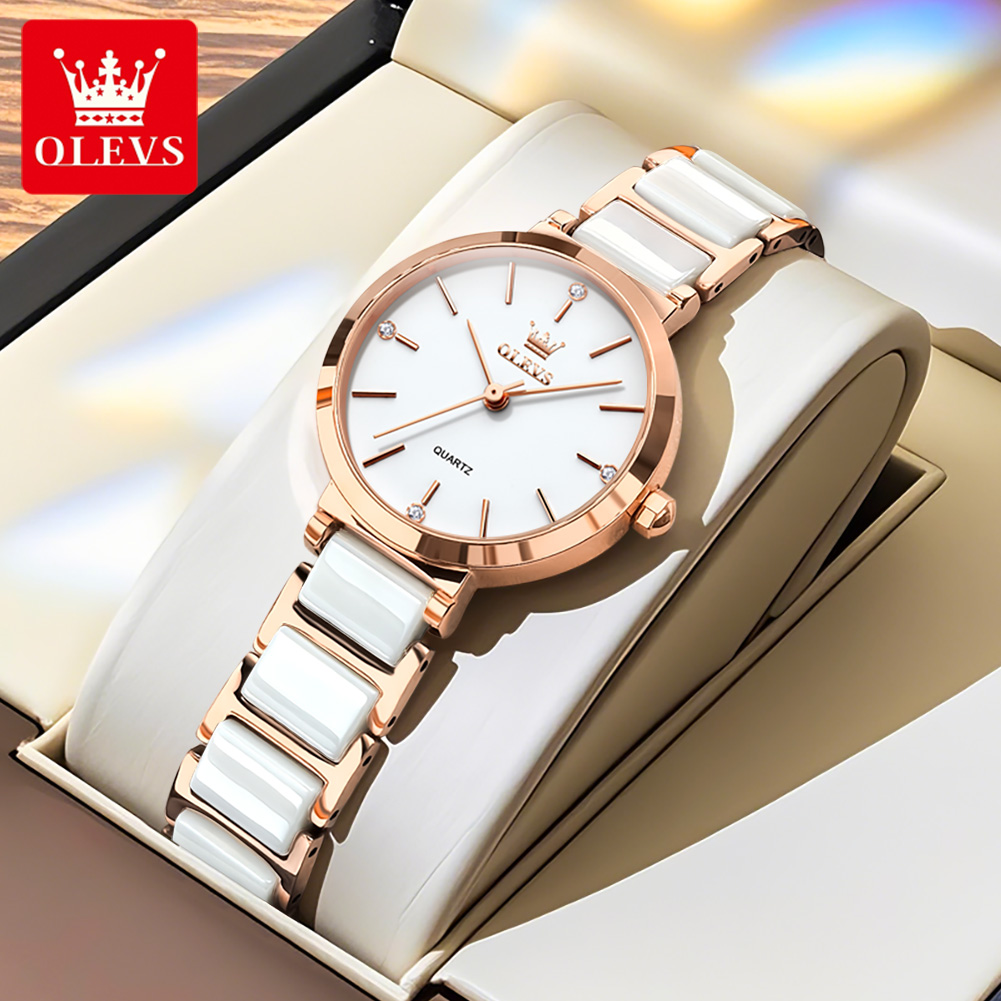 OLEVS Kadın Saati 5877 Lüks Za - Luxury Watch & Jewellery Recensioni incelemesi ve fiyatı