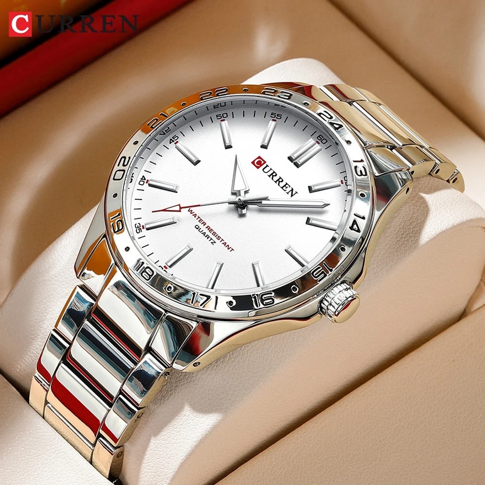 CURREN 8452 Gümüş Beyaz Hediye - Luxury Watch Apple incelemesi ve fiyatı