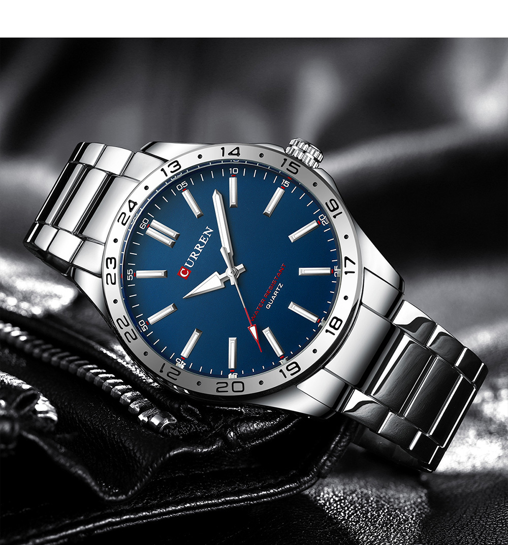 CURREN 8452 Gümüş Beyaz Hediye - Luxury Watch Apple incelemesi ve fiyatı