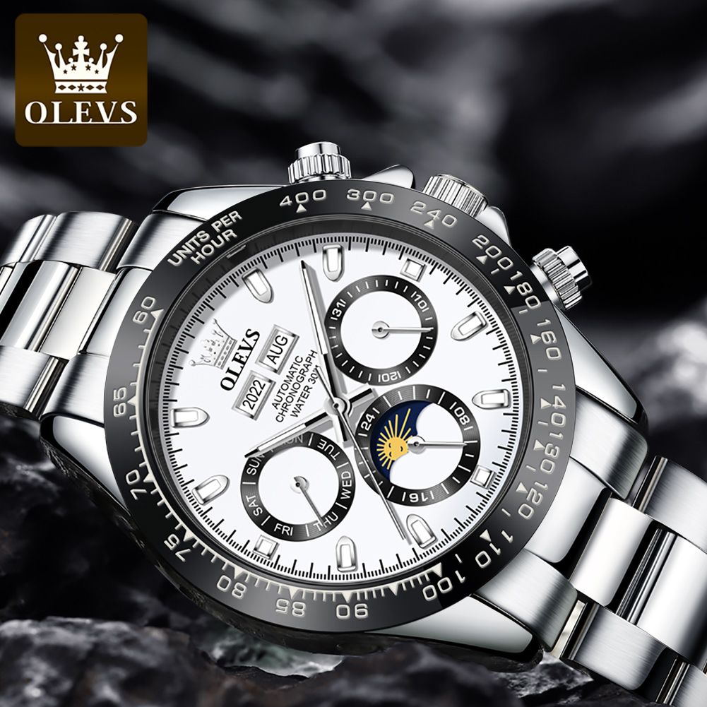 OLEVS 6654 Lüks Erkek Saat Chr - Seiko Watch Presage incelemesi ve fiyatı