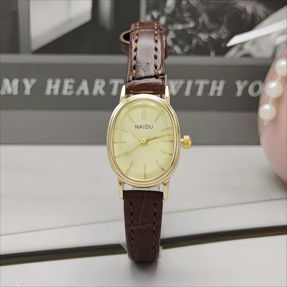 Moda Marka Kadın Oval Kadranlı - Luxury Watch With Leather Strap incelemesi ve fiyatı