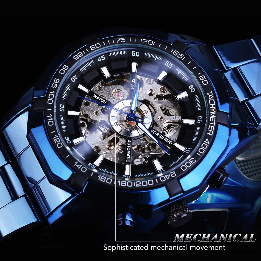 Erkek Mekanik Saat İskelet Oto - Luxury Watch Image incelemesi ve fiyatı