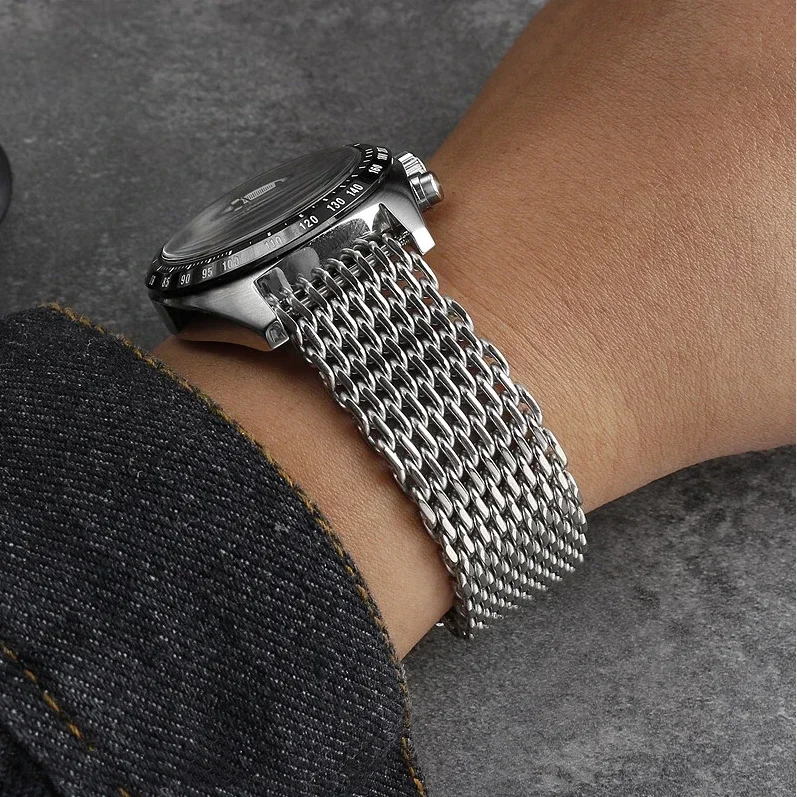 18/20/22/24mm Mesh katı paslan - Luxury Watch Class incelemesi ve fiyatı