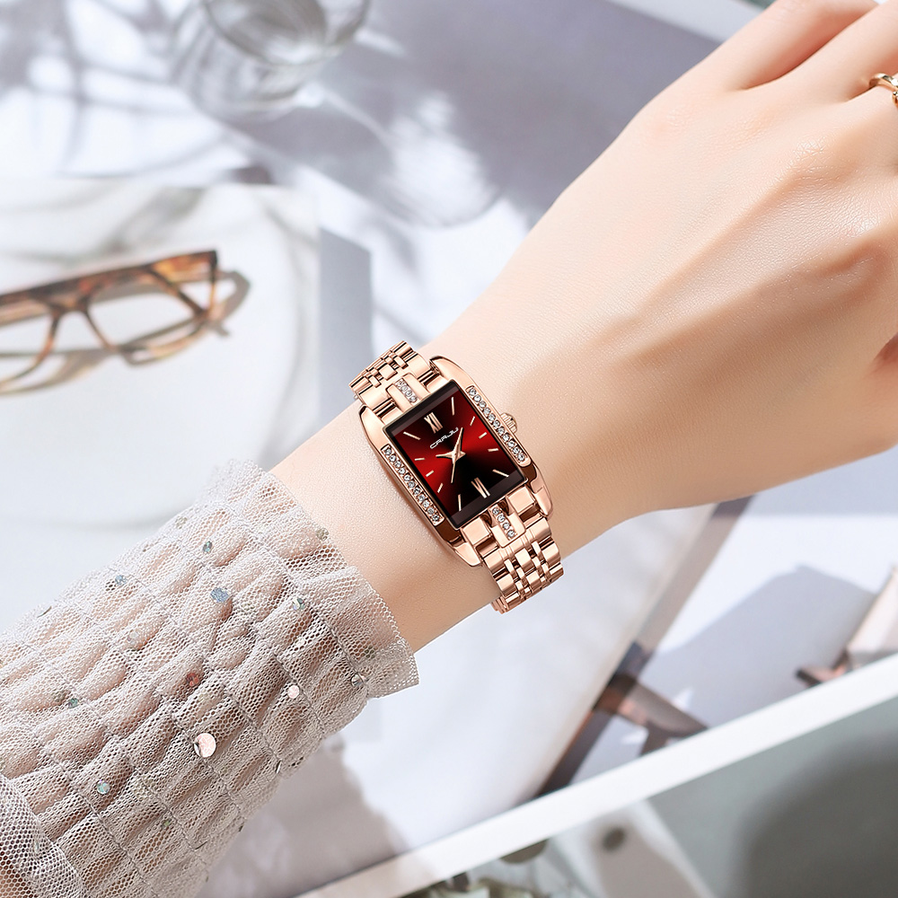 CRRJU Lüks Kare Izle Kadın Su  - Luxury Watch For Sale incelemesi ve fiyatı