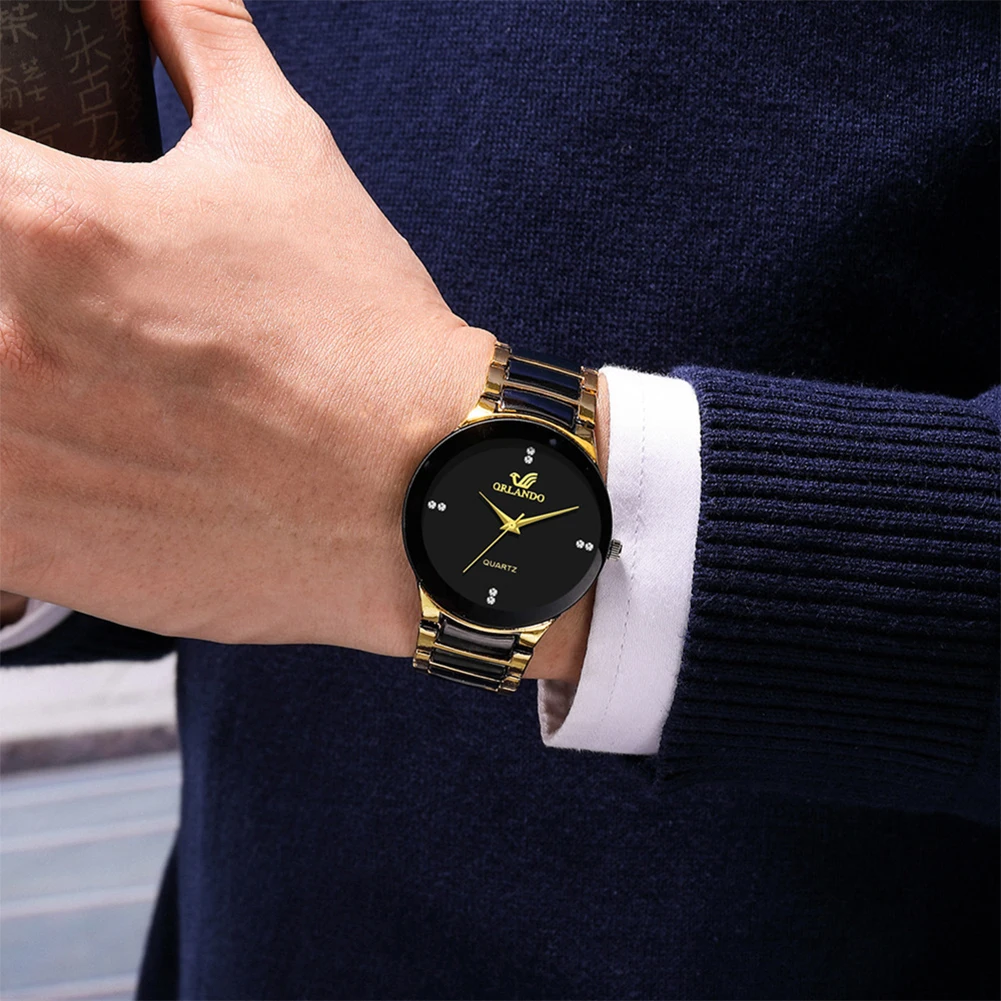 2024 Erkekler Saatler Moda Pas - Luxury Watch Gold And Black incelemesi ve fiyatı