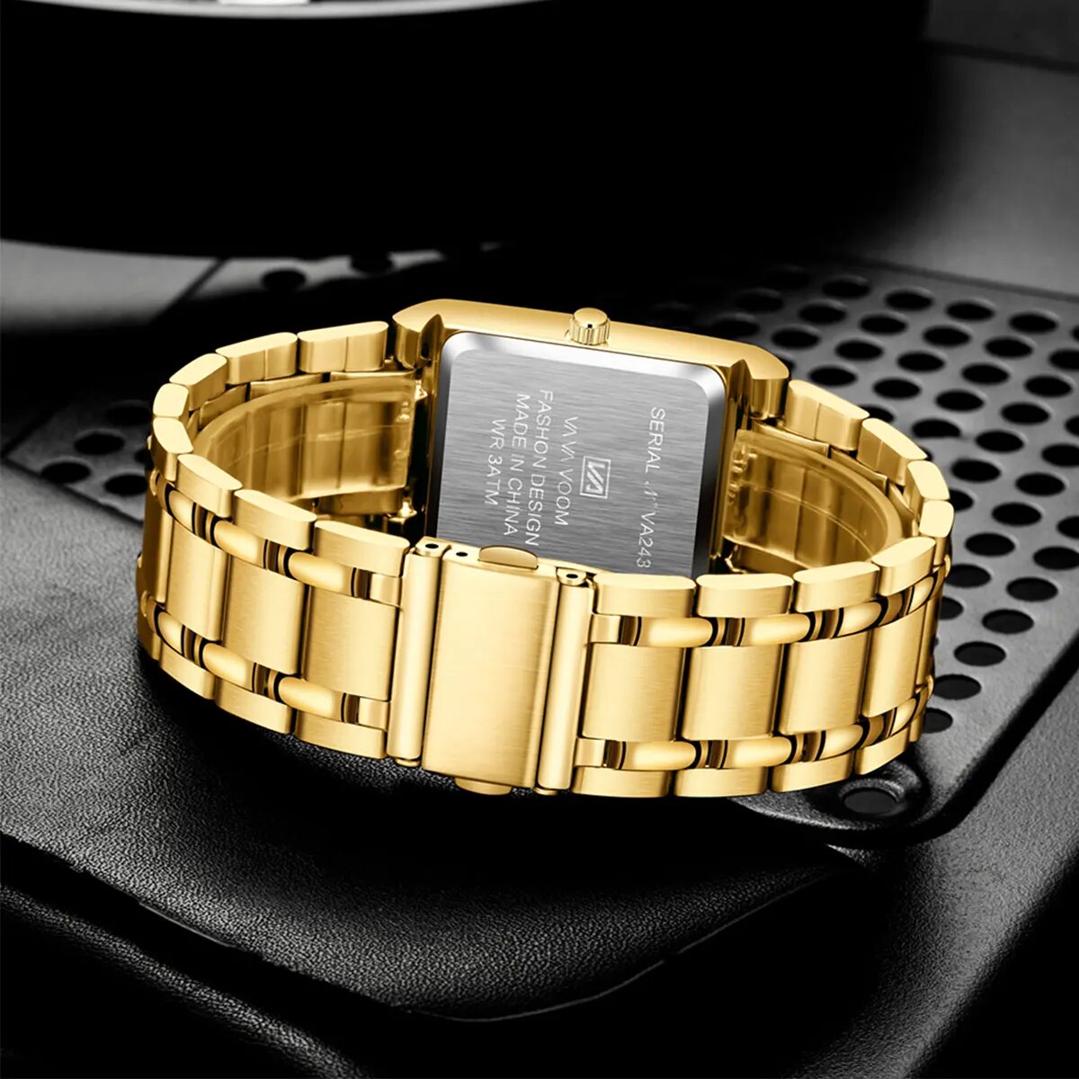 Erkekler İş Izle Basit Tasarım - Luxury Watch Gold And Black incelemesi ve fiyatı