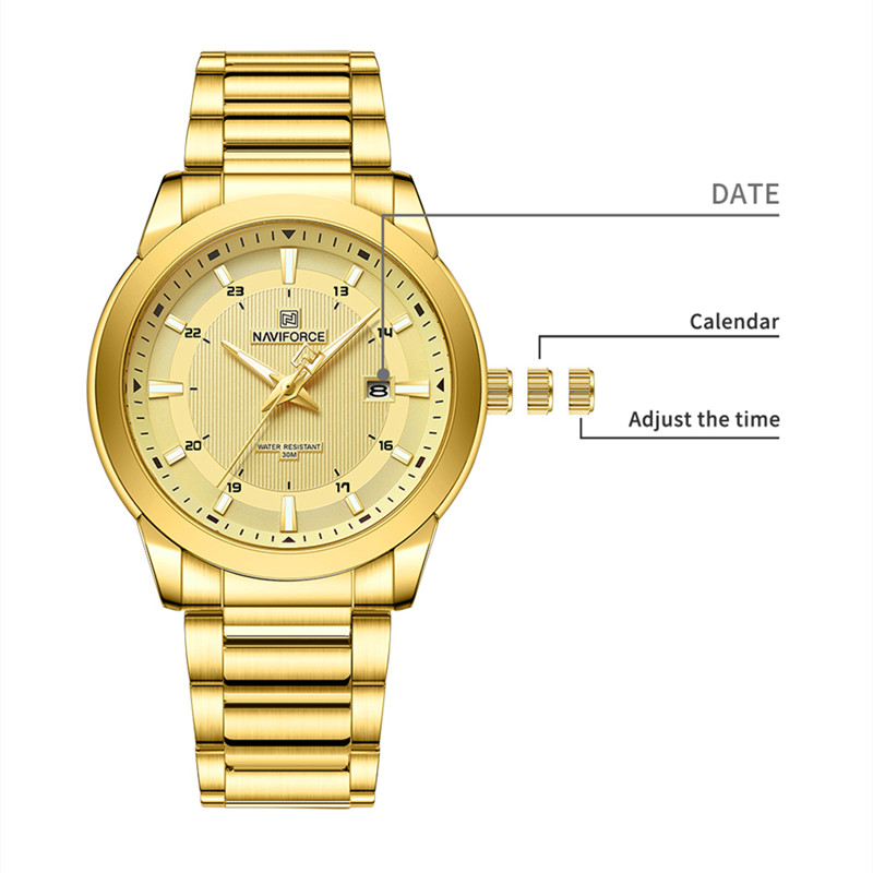 2024 Üst Marka NAVIFORCE Erkek - Luxury Watch Magazine incelemesi ve fiyatı