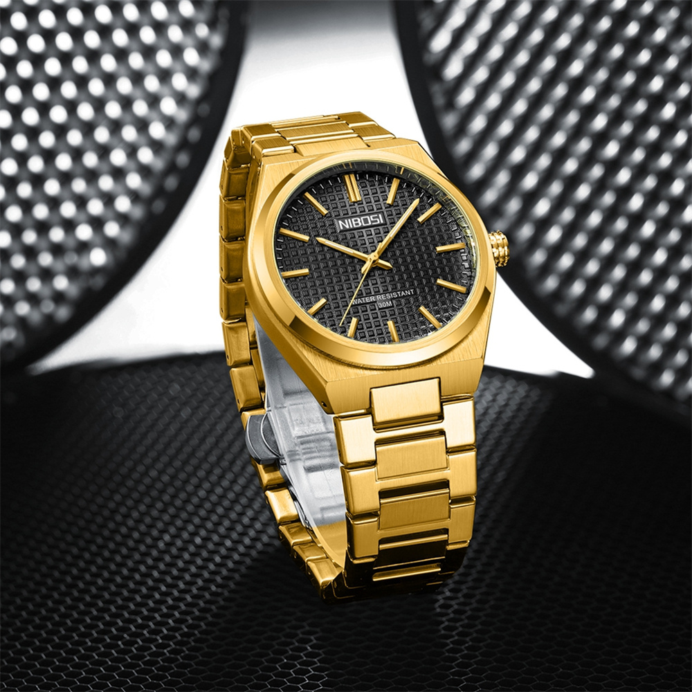 Adam Marka Lüks İzle Altın Siy - Luxury Watch Gold And Black incelemesi ve fiyatı