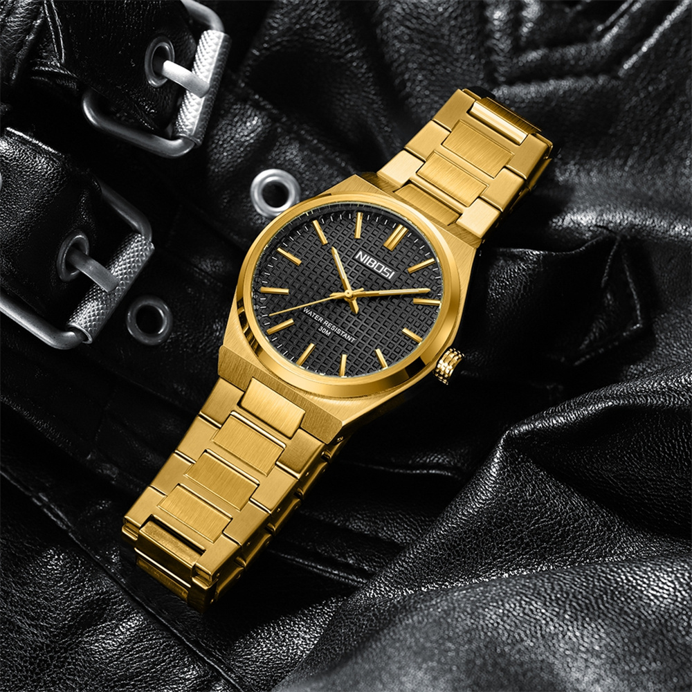 Adam Marka Lüks İzle Altın Siy - Luxury Watch Gold And Black incelemesi ve fiyatı