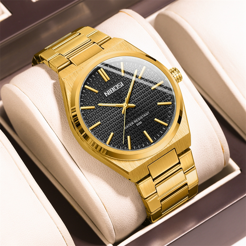 Adam Marka Lüks İzle Altın Siy - Luxury Watch Gold And Black incelemesi ve fiyatı